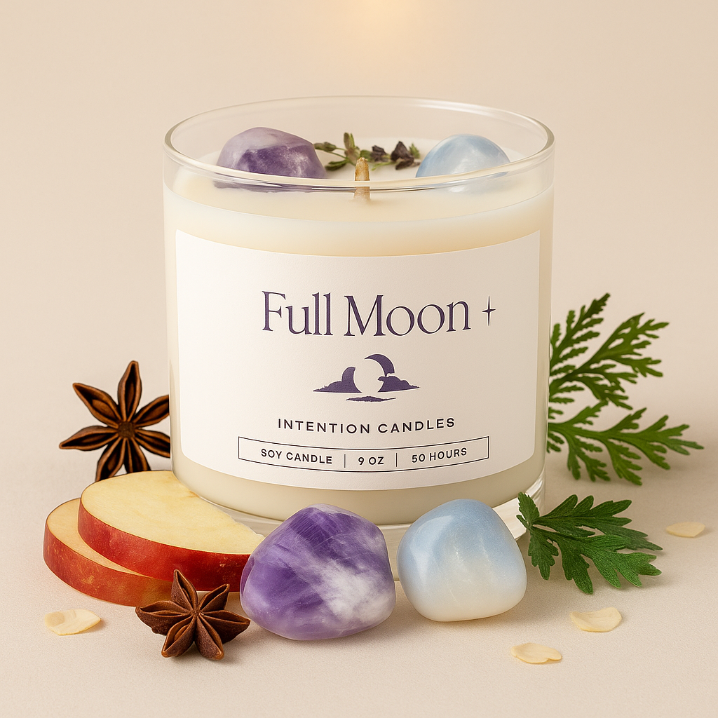 Full Moon Candle