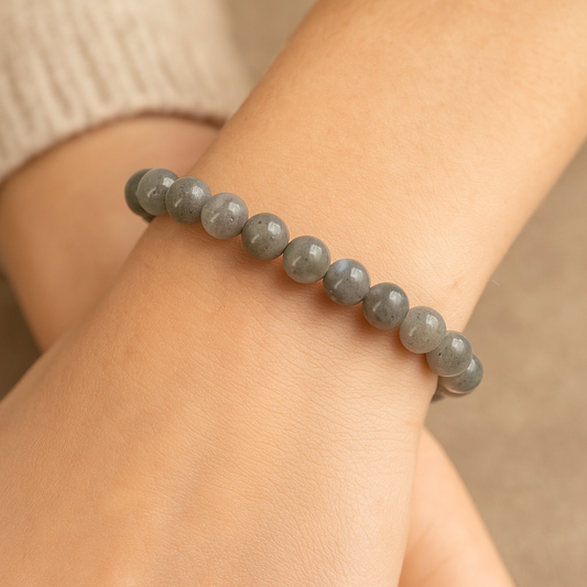 Bracelet de Protection en Labradorite – Reflets Mystiques