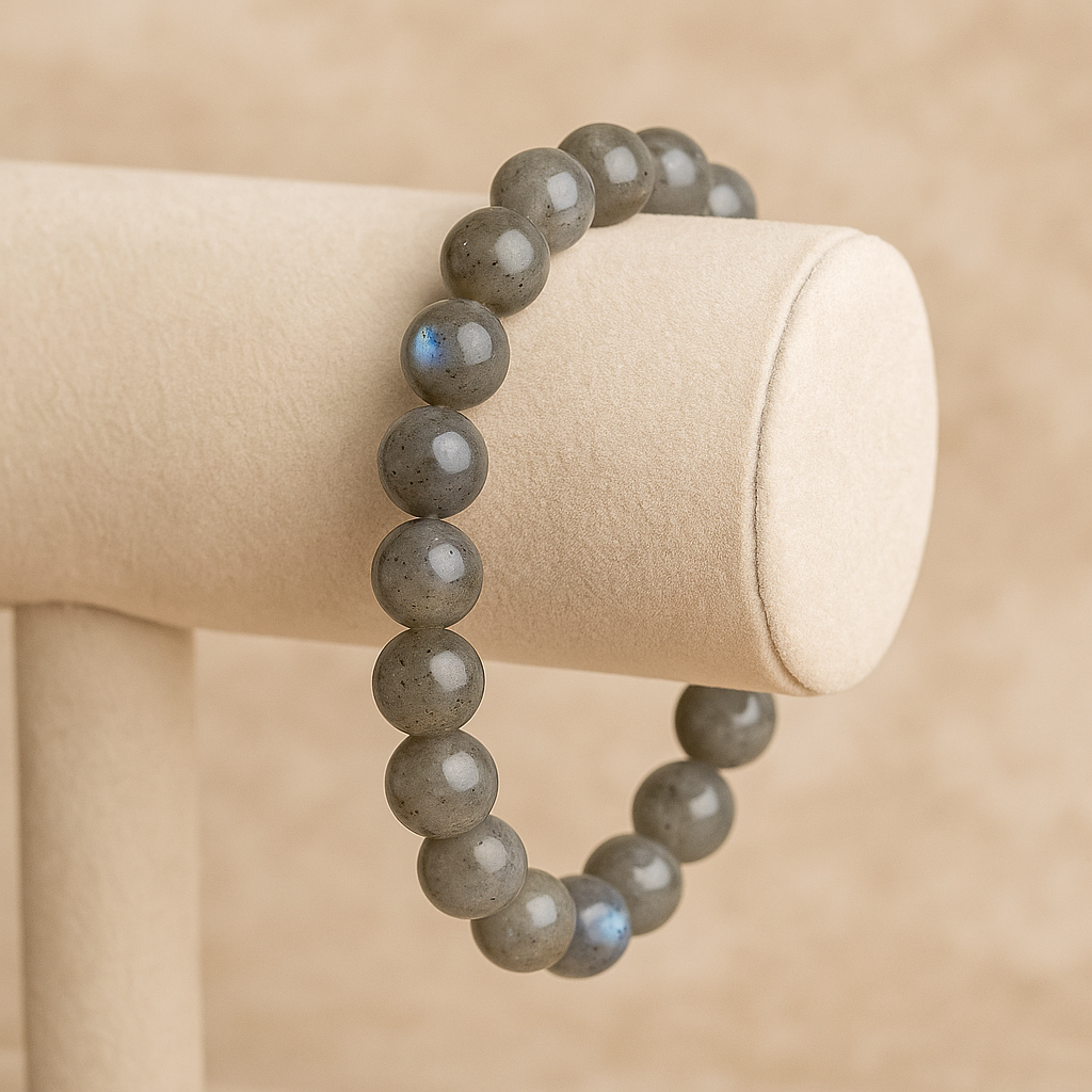 Bracelet de Protection en Labradorite – Reflets Mystiques