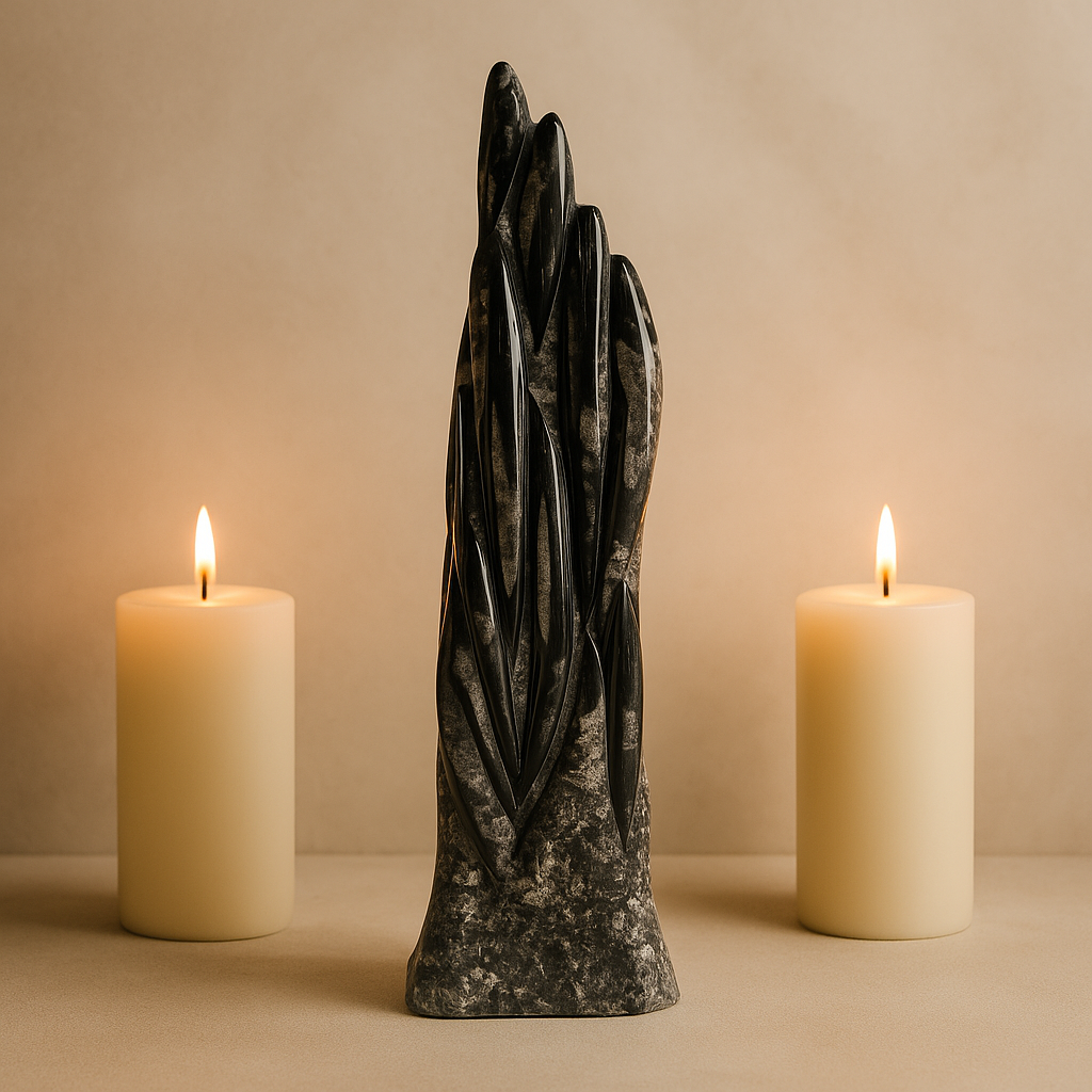 Orthoceras Tower Fossil – Pièce Unique